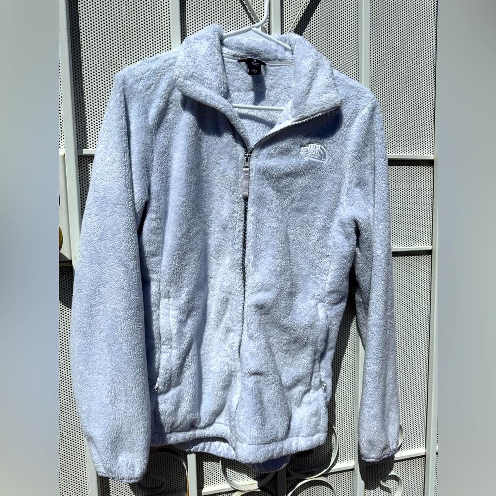 North face White Fleece Jacket